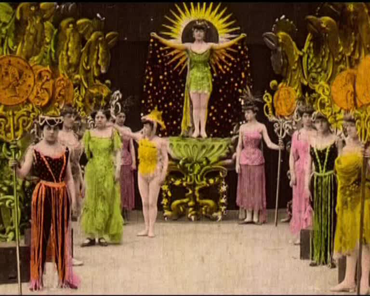 Image result for hand colored silent films