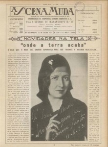 Clipping about Carmen Santos's Onde a terra acaba(1931)