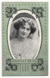 Dorothea Baird, Cigarette Card. NYPL