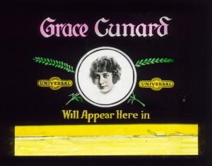 Slide, Grace Cunard. PCJR