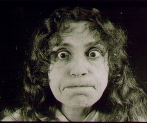 Frame enlargement Florence Turner (a/p/d/o) Daisy Doodad’s Dial (Turner Films, 1914). USW