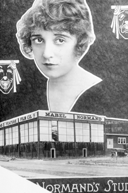 Mabel Normand Feature Film Company studio, 1916. MOMA