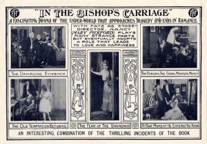 Ad In the Bishop's Carriage (1913) Mary Pickford (a/p/w/o). PC