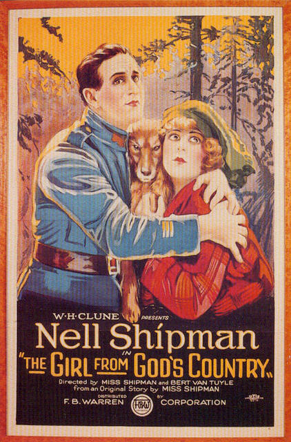 poster The Girl From God's Country (1921) Nell Shipman (a/w/d), BSU
